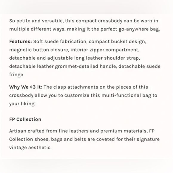 Free People Sindy Suede Crossbody Bag - Picture 6 of 13